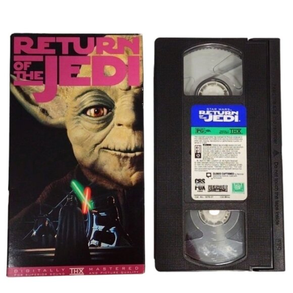 Vintage Original Version Star Wars Trilogy VHS Box Set 1995 Digitally Mastered - Picture 7 of 7